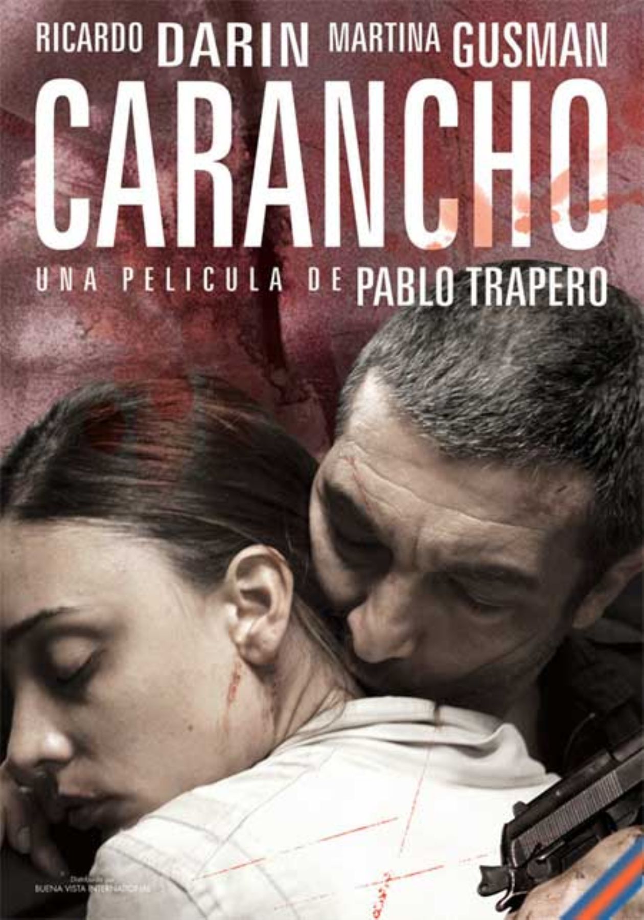 Afiche de Carancho, filme argentino en carrera por una nominación al Oscar.