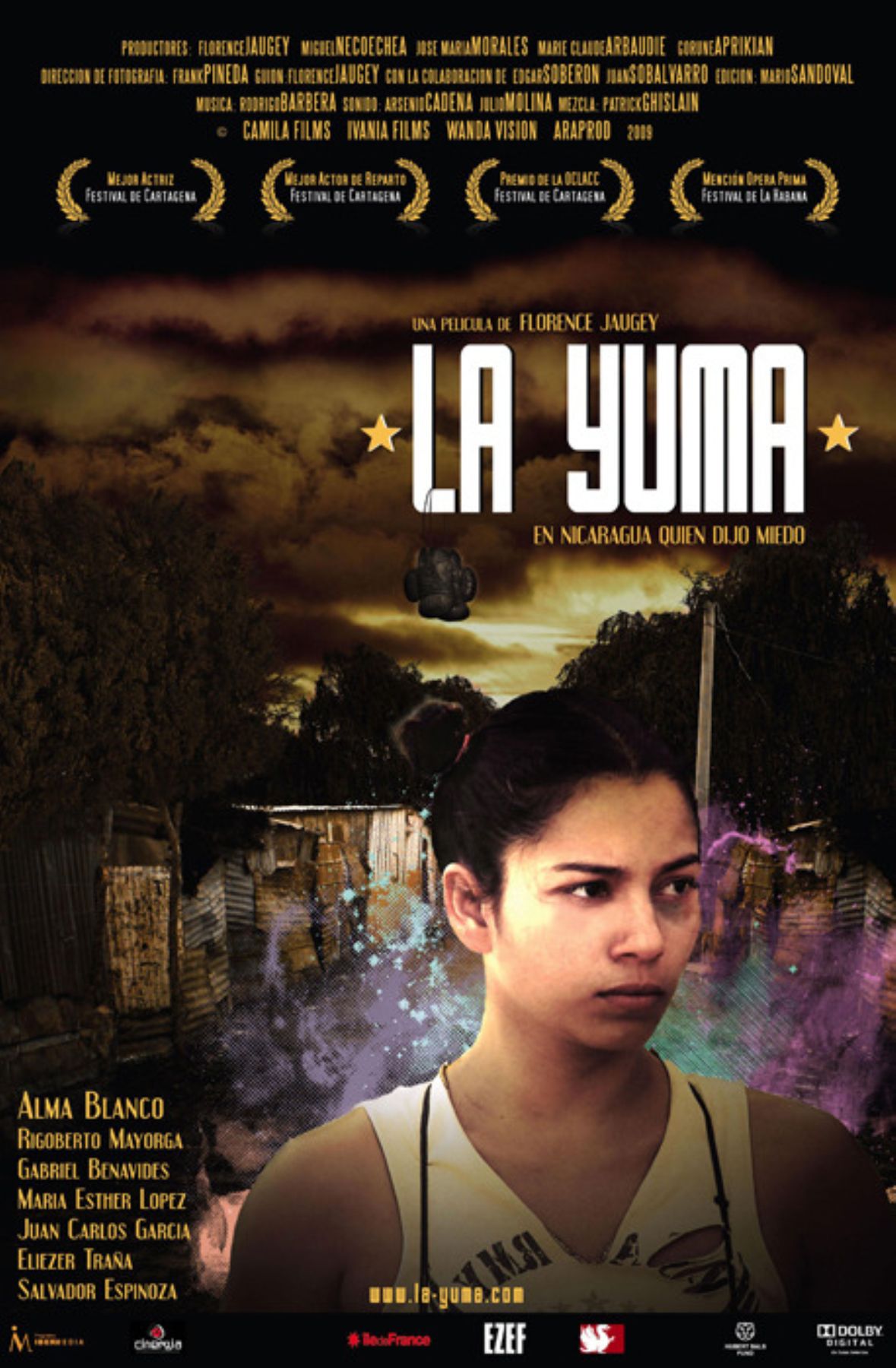 Afiche de La Yuma, película de Nicaragua que compite por un Oscar.