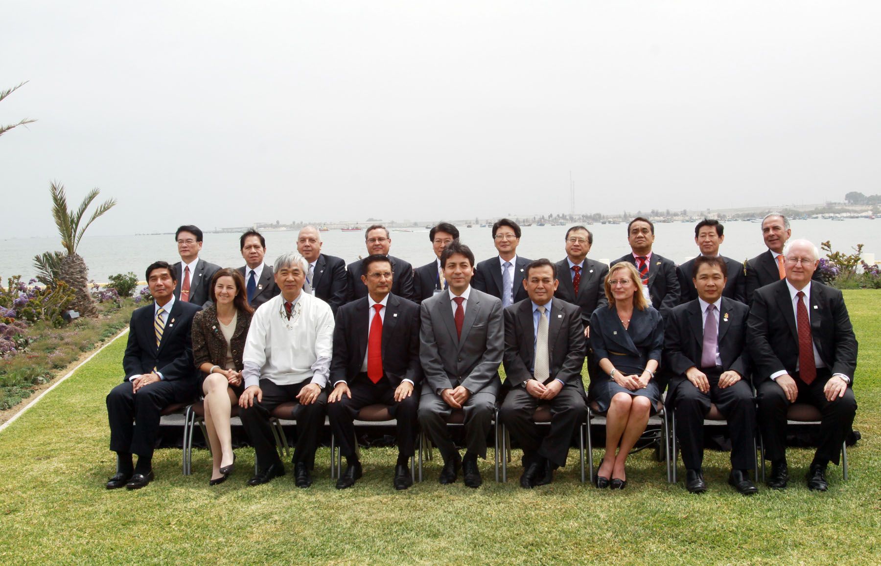 Fotografía Oficial de la Tercera Reunión Ministerial del APEC de los Océanos (AOMM3) en la ciudad de Paracas en Ica. 
Foto: ANDINA/Carlos Lezama