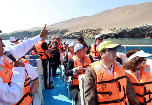 Turismo en Ica. Foto: ANDINA/Carlos Lezama