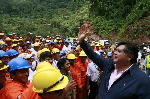 Presidente de la República, Alan García Pérez. Foto: Andina/ Archivo