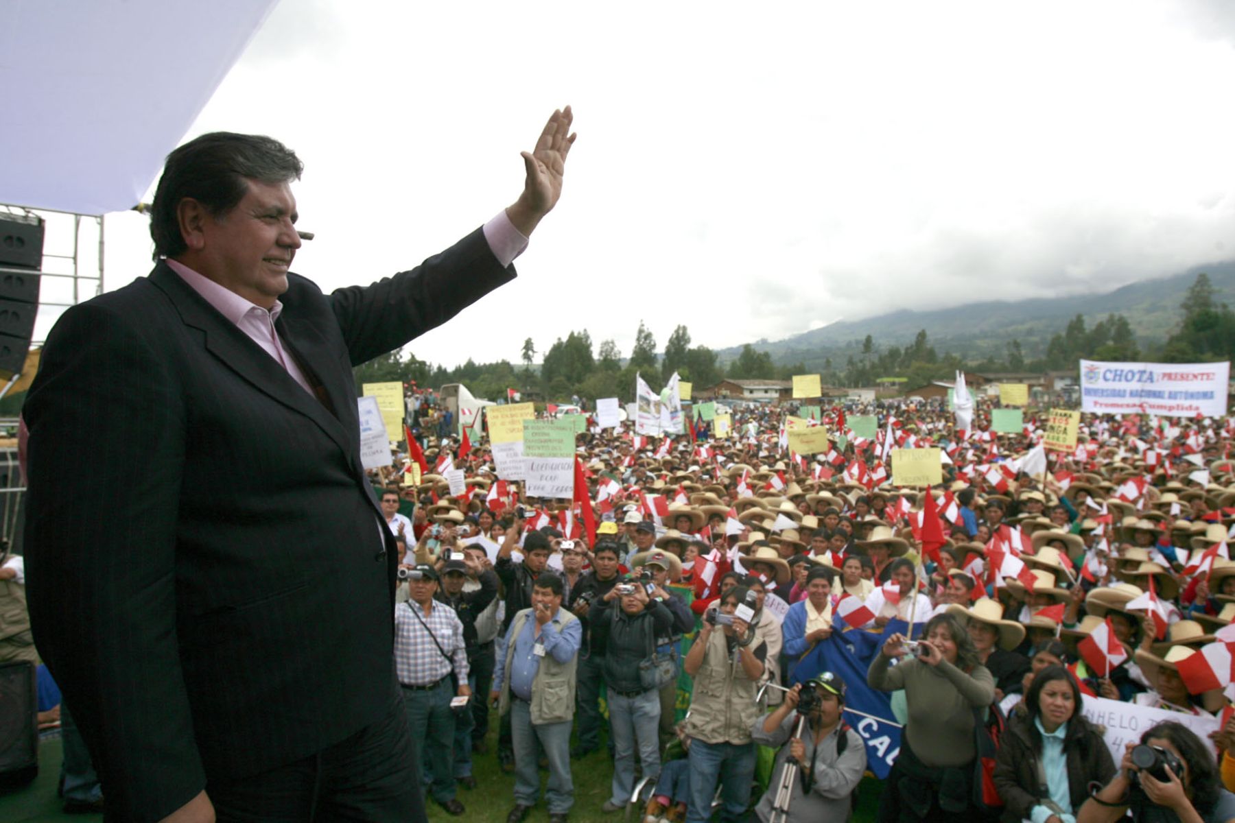 Jefe del Estado, Alan García Pérez. Foto. ANDINA/Archivo.