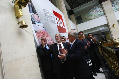 Bear Creek Mining Corporation shares listed on BVL. Photo: ANDINA