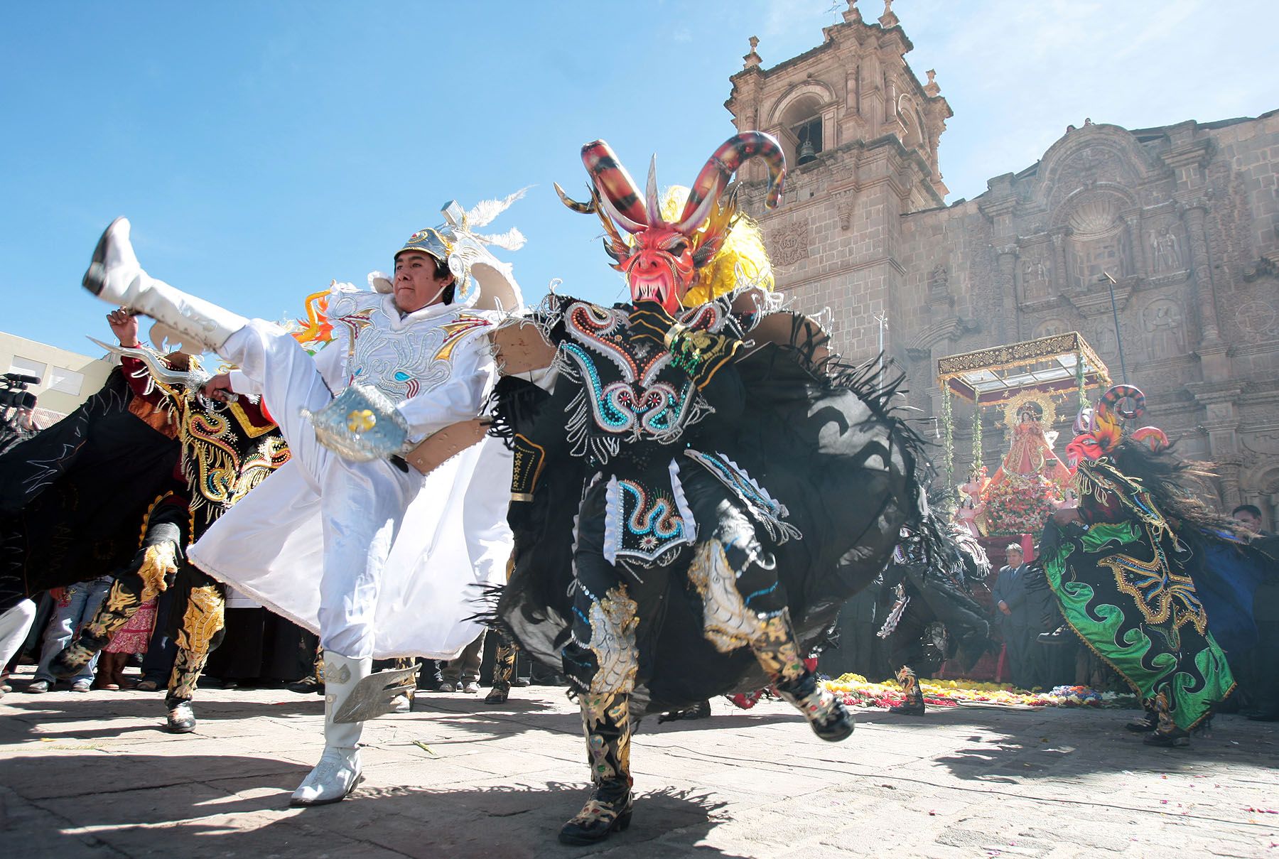 Celebración en Puno Foto: ANDINA/Carlos Lezama