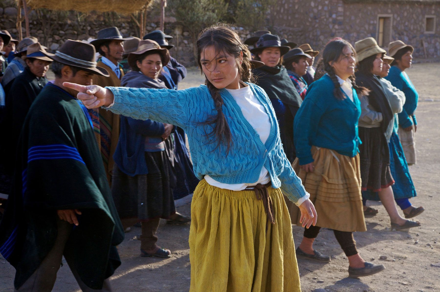 Magaly Solier, started in film “Altiplano”. Photo: ANDINA/archive
