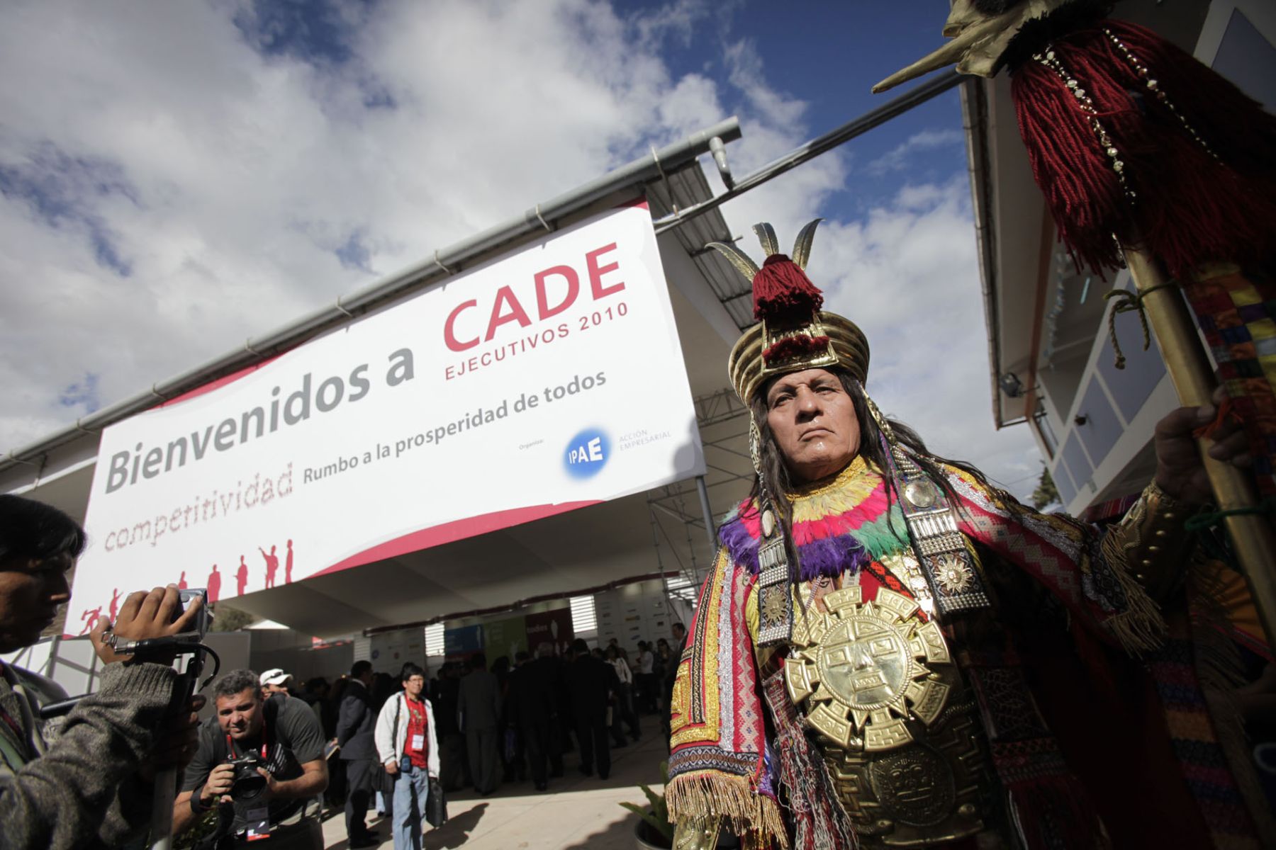 Esta tarde se inició la 48 Conferencia Anual de Ejecutivos CADE 2010 en el Colegio General Ollanta, ubicado en el valle del Urubamba en Cusco.
Foto: ANDINA/Alberto Orbegoso