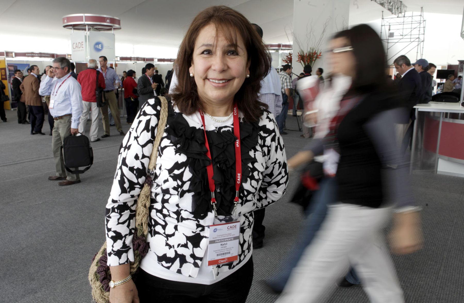 Nahil Hirsh, en la Conferencia Anual de Ejecutivos 2010, que se realiza en la ciudad de Urubamba en Cusco.
Foto: ANDINA/Alberto Orbegoso