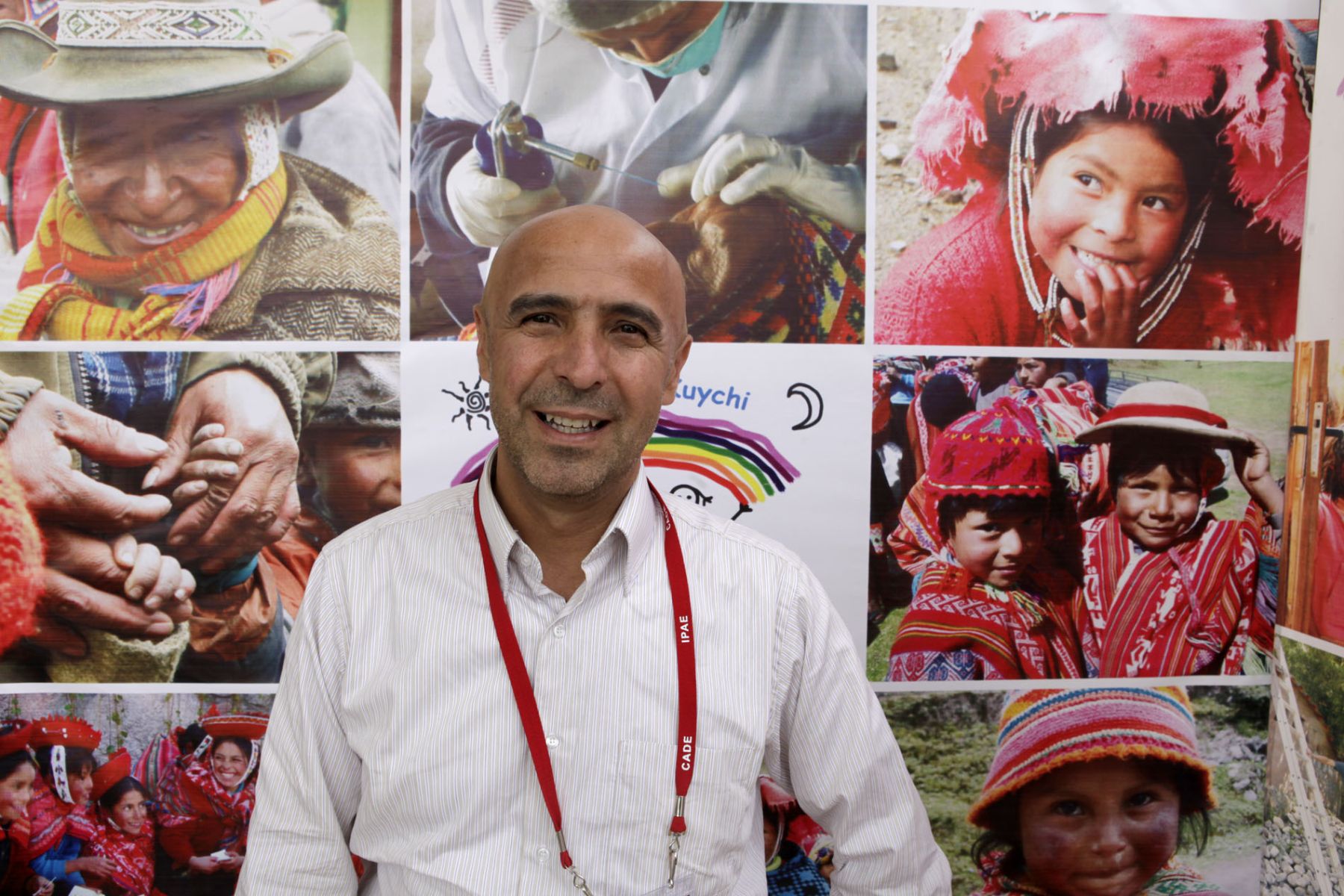 Entrevista a Fidel Jaramillo, representante del BID en Perú, en la Conferencia Anual de Ejecutivos 2010, que se realiza en la ciudad de Urubamba. 
Foto: ANDINA/Alberto Orbegoso
