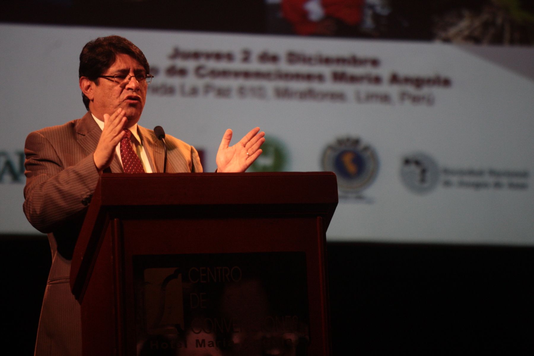 Carlos Canales, presidente de Canatur. ANDINA/Juan Carlos Guzmán