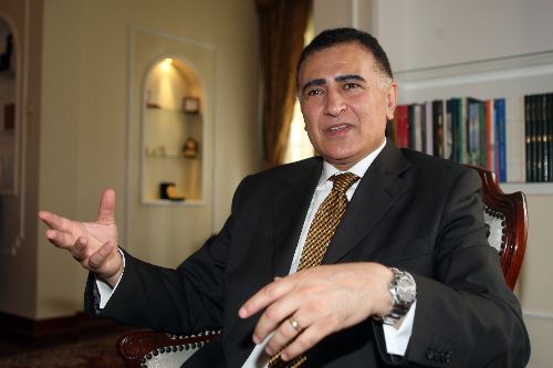 Entrevista al Embajador de Egipto, Heshan Khalil. Foto:ANDINA/Héctor Vinces.