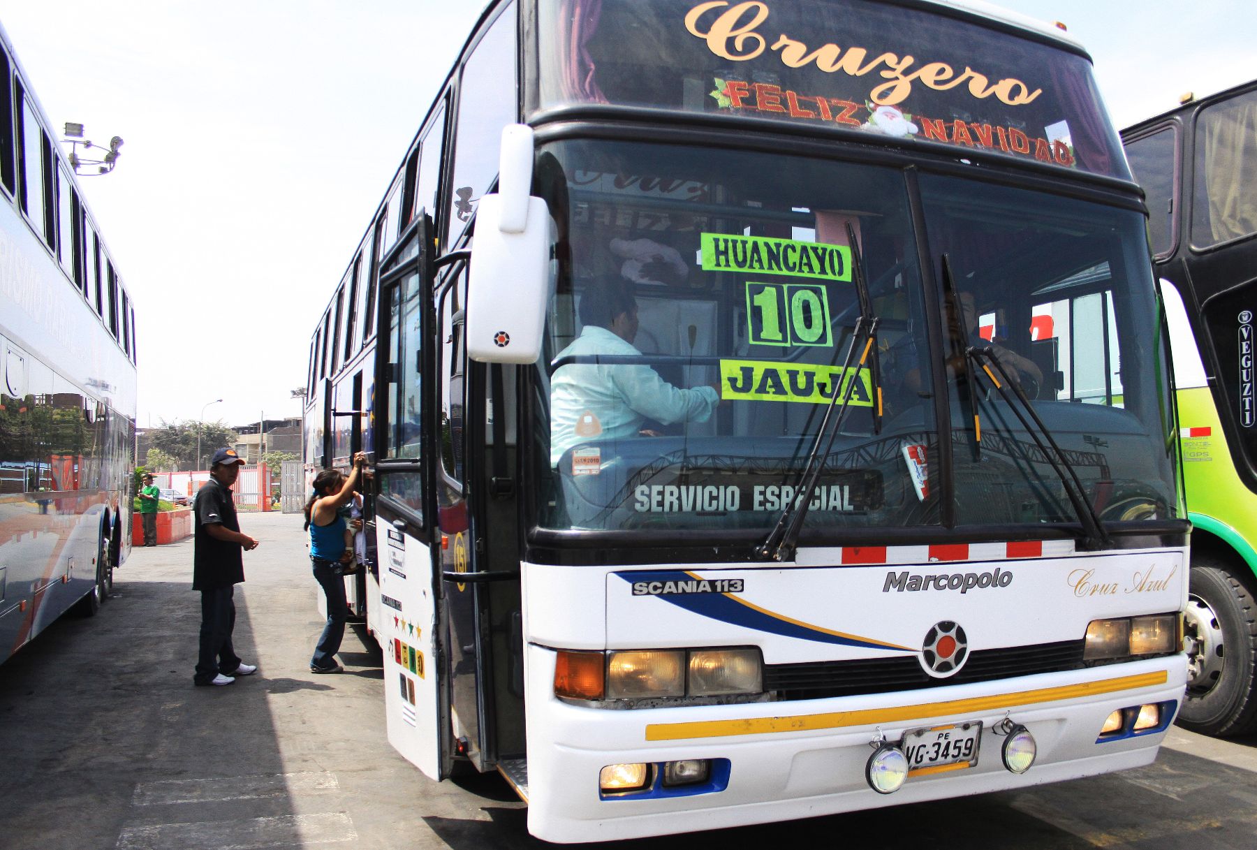 Buses interprovinciales deben exhibir avisos contra el acoso sexual. Foto: ANDINA/archivo