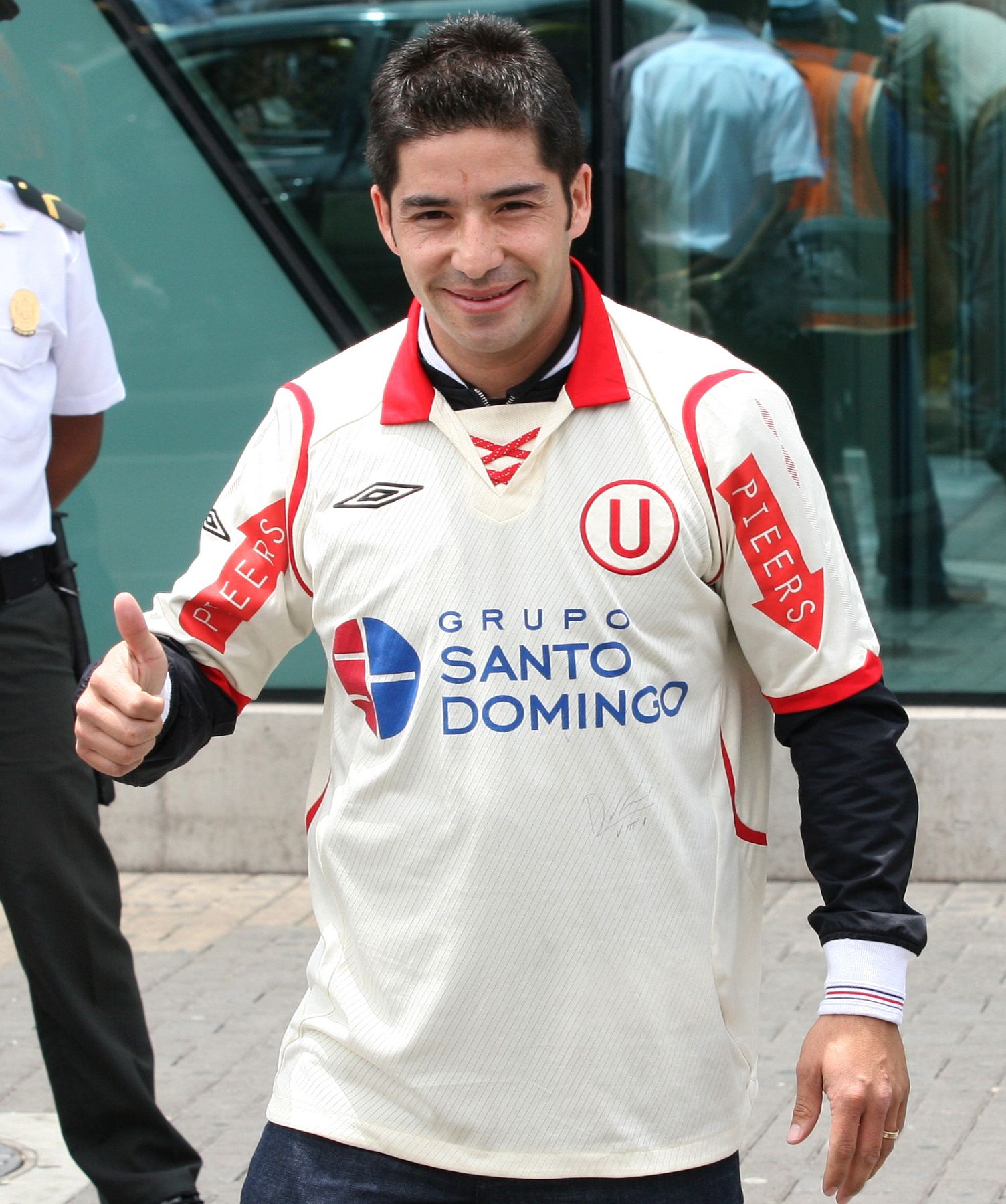 Chileno Cristian Álvarez llegó a Lima esta temporada al club Universitario de Deportes. Foto: ANDINA/Rubén Grández