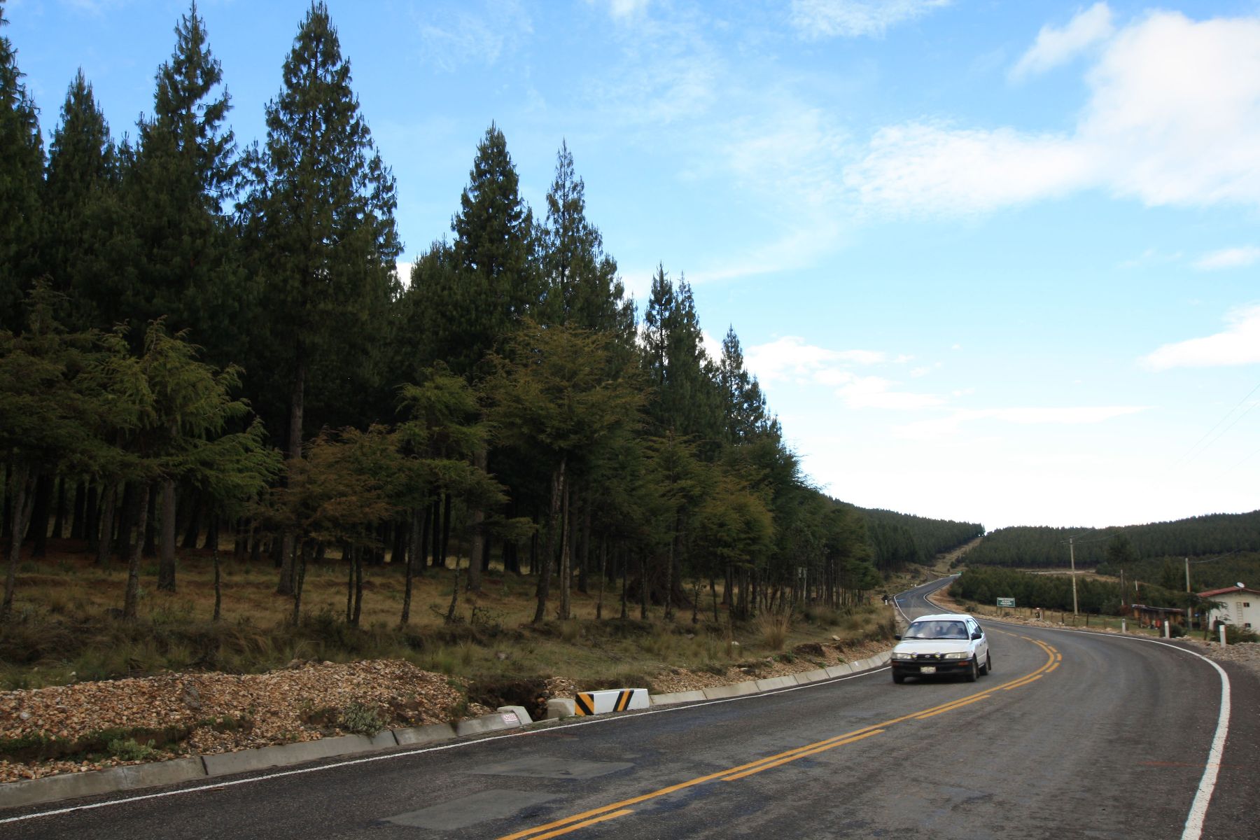 Carretera Kuntur Wasi, en Cajamarca.