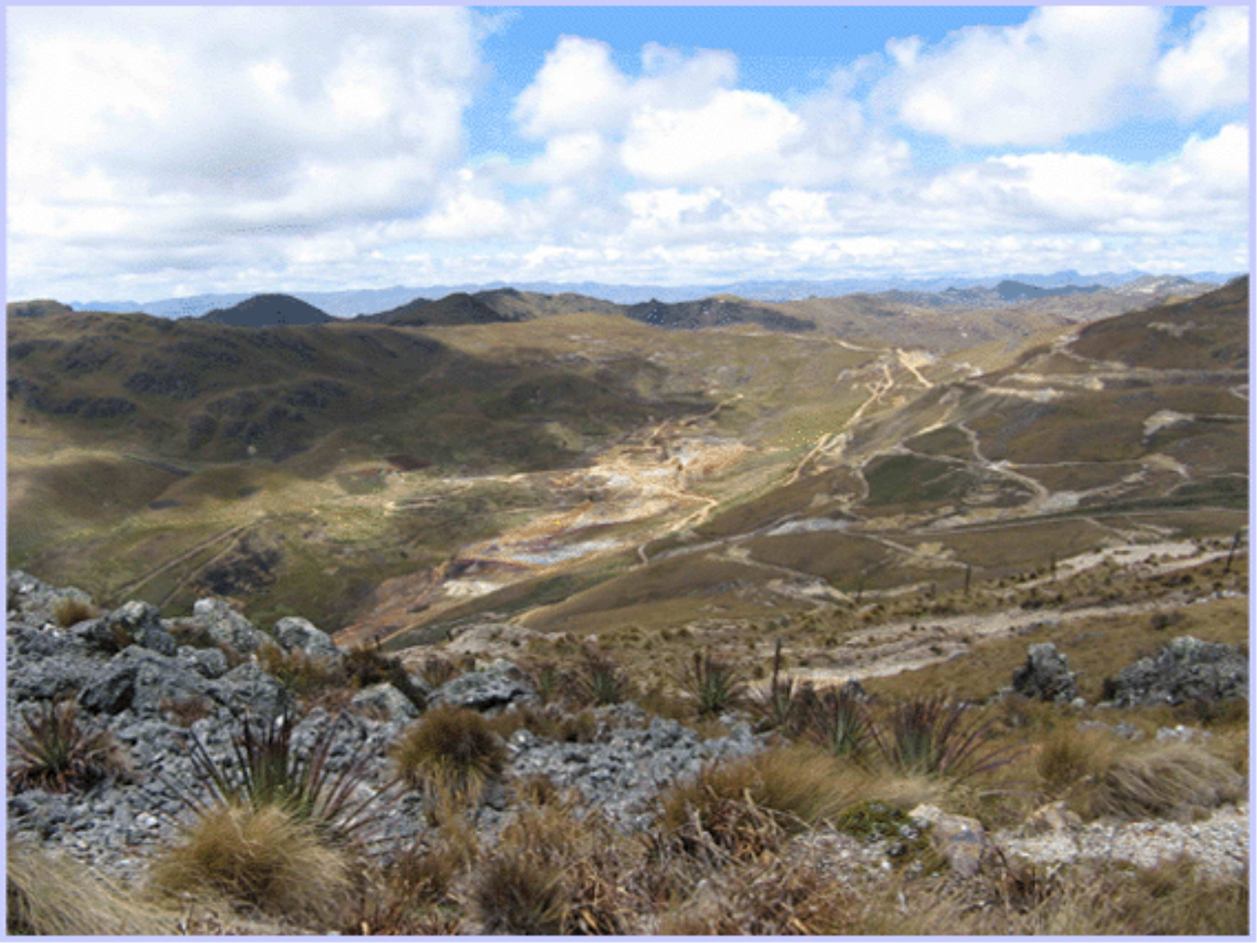 Proyecto Sinchao de Andean American Gold, ubicado en Cajamarca. Foto: Andean American Gold