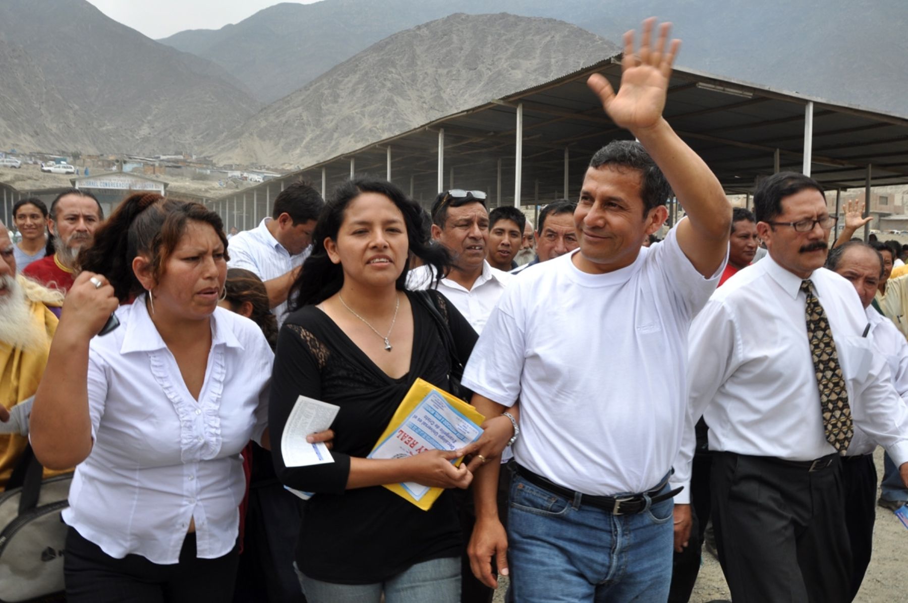 Candidato presidencial de Gana Perú, Ollanta Humala, se compromete a impulsar un gobierno austero. Foto: ANDINA/Archivo