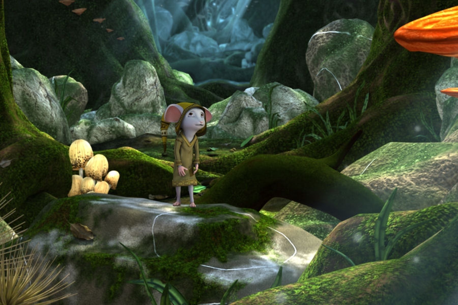 Edam es el protagonista de la primera película animada en 3D producida integramente en Perú, Rodencia y el diente de la princesa.