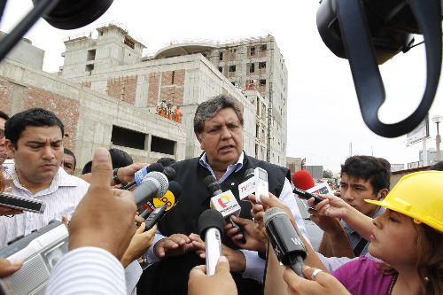 Presidente Alan García Pérez. Foto: ANDINA/Archivo.