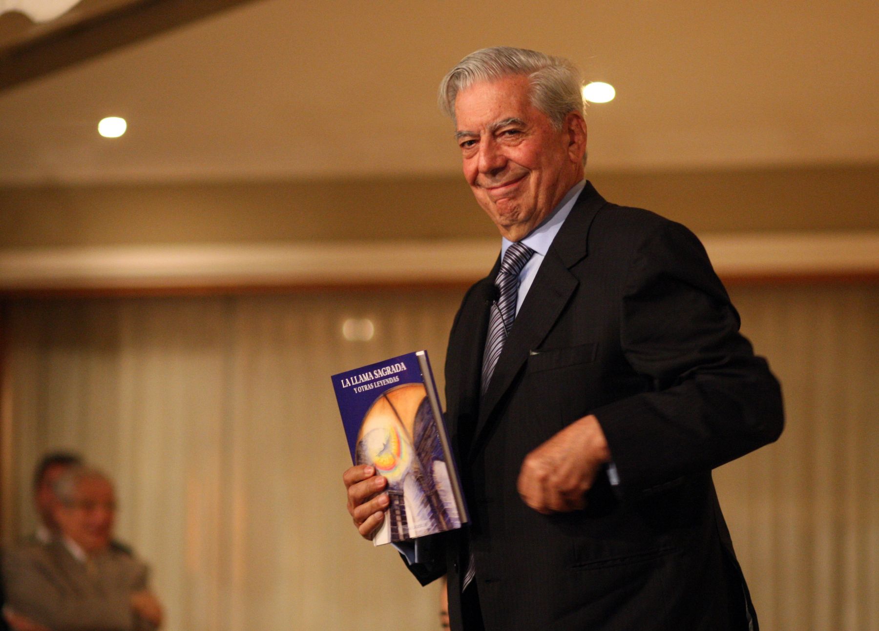 Premio Nobel peruano, Mario Vargas Llosa. Foto:ANDINA/Archivo