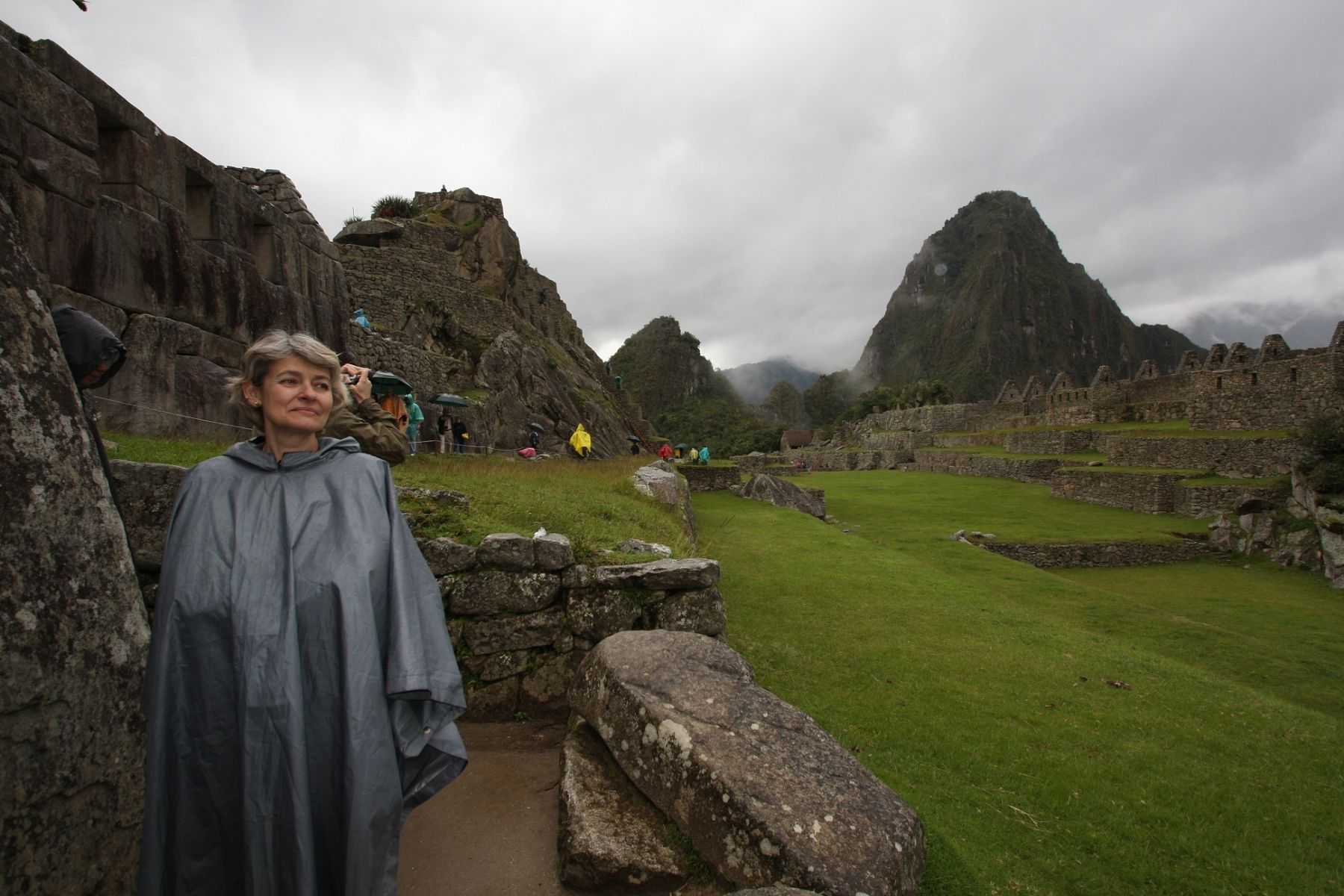 Irina Bokova, directora general de la Unesco, en Machu Picchu. Foto: ANDINA/Percy Hurtado.