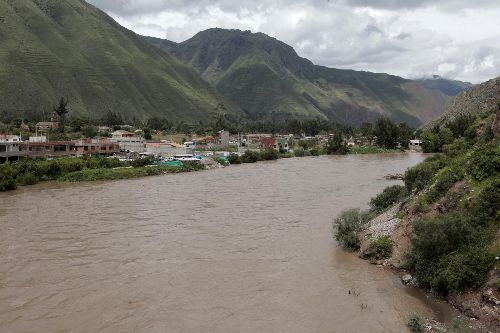 Esta mañana caudal del río Vilcanota-Urubamba alcanzó en la estación hidrológica Pisac, 459.18 metros cúbicos por segundo; valor superior en 273% a su promedio histórico. ANDINA/archivo