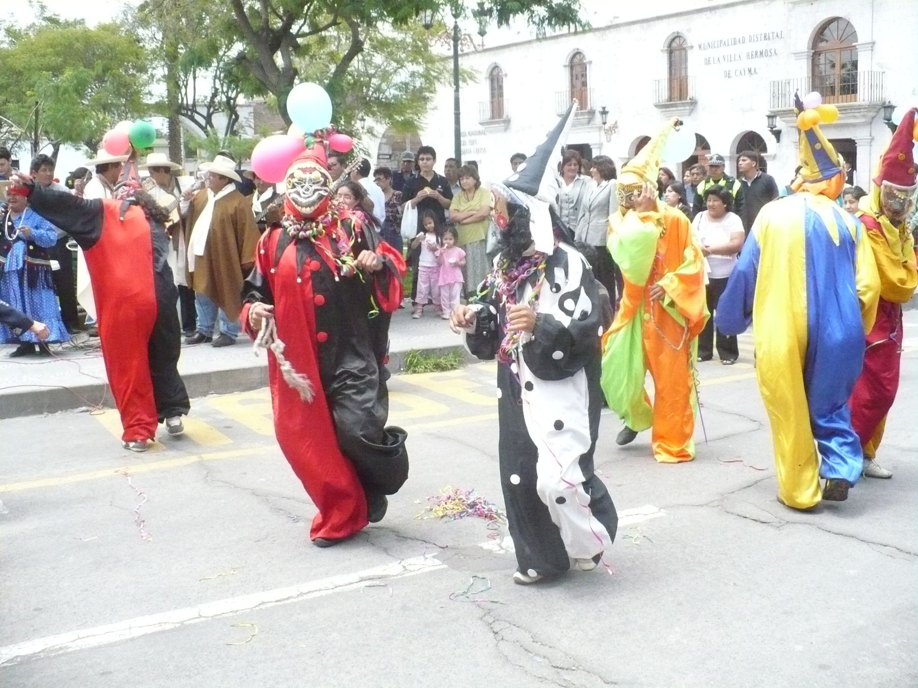 Loonco carnival in the district of Cayma, in Arequipa. Photo: ANDINA/ Rocio Mendez.