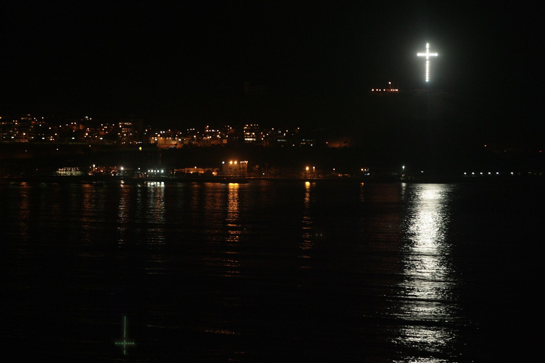 Tranquility in Chorrillos shores while already on tsunami alert after 8.9 Japan quake. Photo: ANDINA/Cesar García