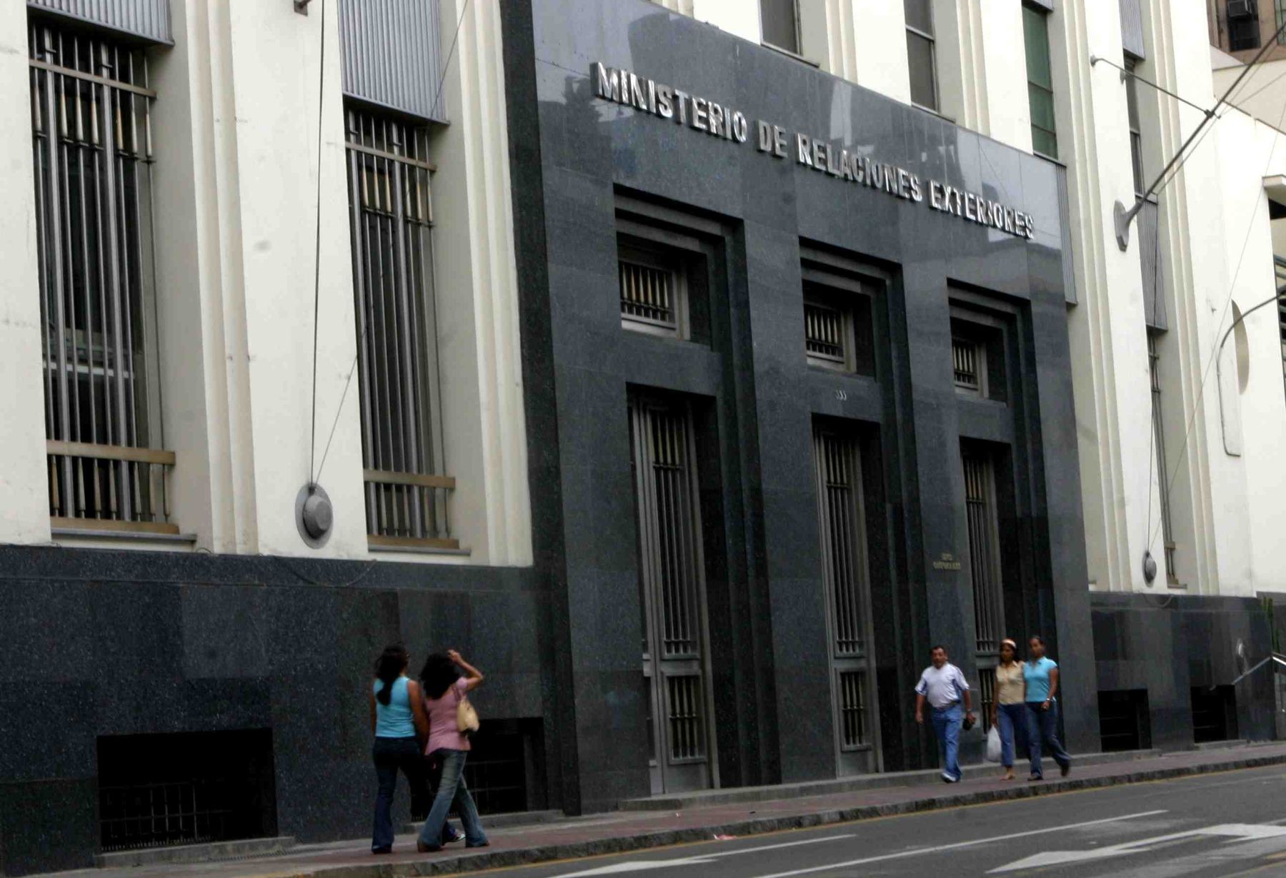 Headquarters of the Peruvian Ministry of Foreign Affairs in Lima. Photo: ANDINA/Archive