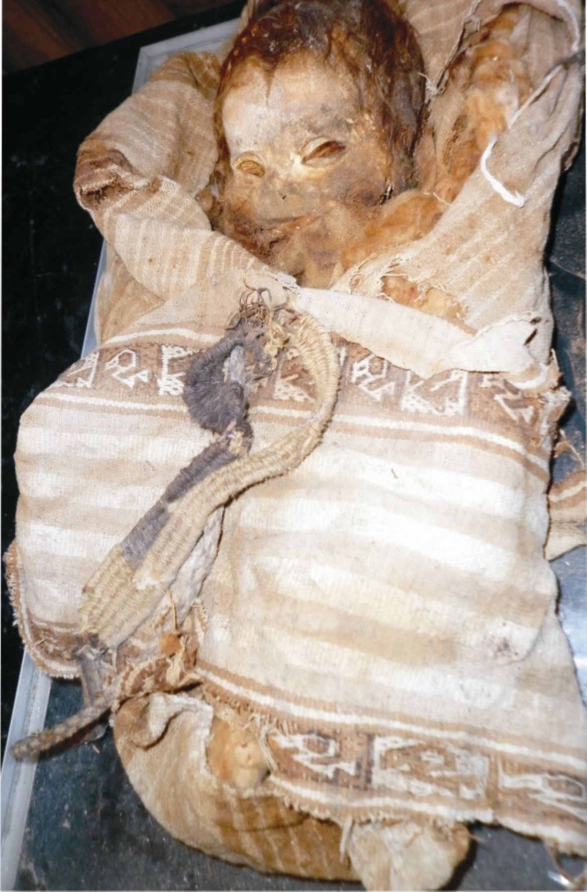 Momia de niño de Vichama será exhibida en museo comunitario. Foto: ANDINA/Difusión.
