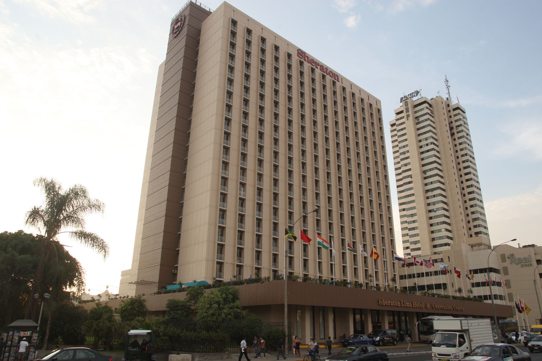El Hotel Sheraton será escenario del debate presidencial que se realizará en Lima este domingo 3 de abril.
Foto: ANDINA/ Héctor Vinces