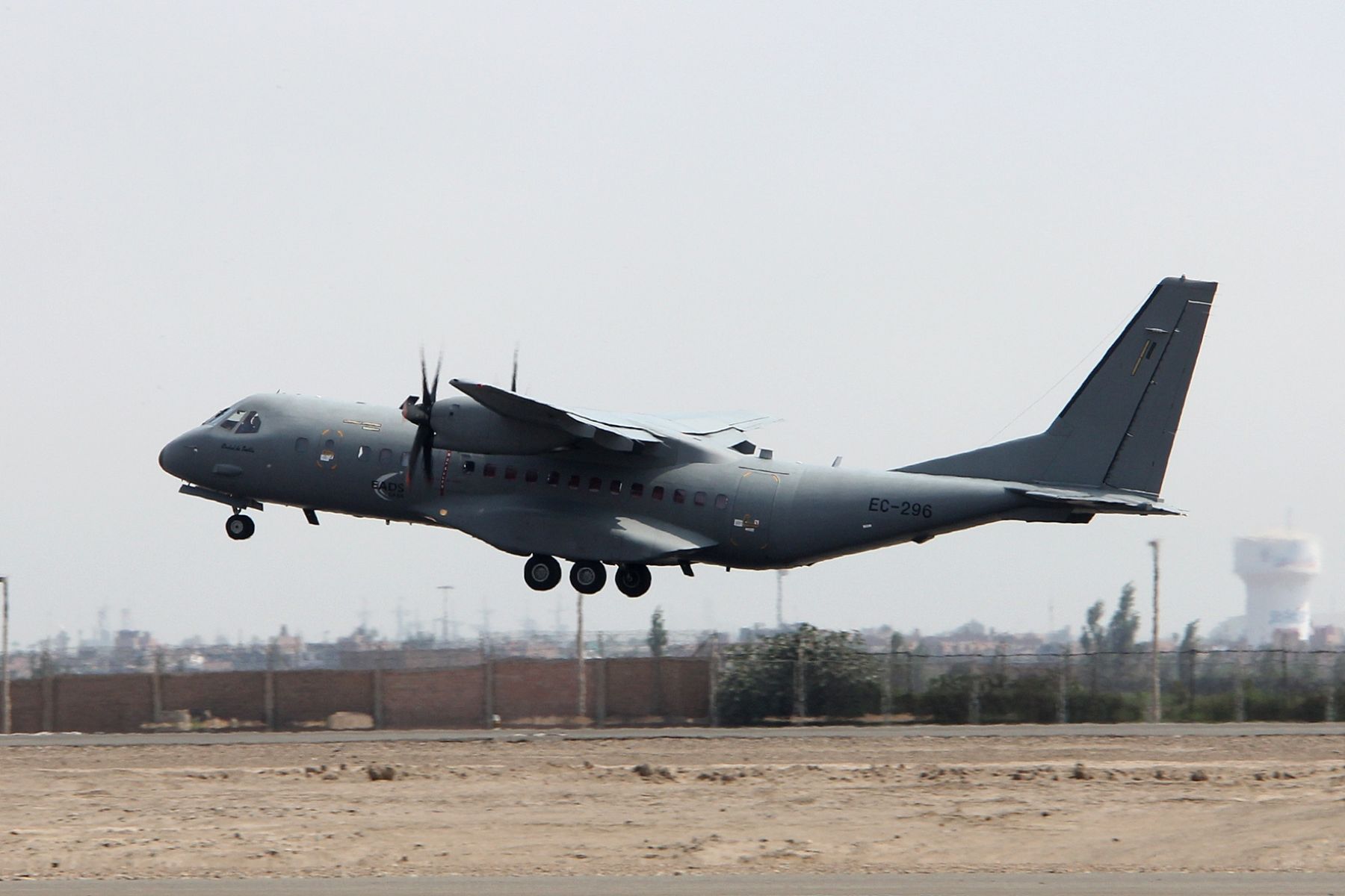 Avión de transporte militar de Airbus Military.