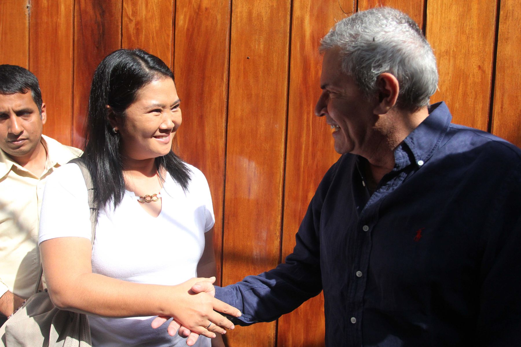 Luis Castañeda confirmó que votará por Keiko Fujimori en la segunda vuelta. Foto: ANDINA/Jessica Vicente.