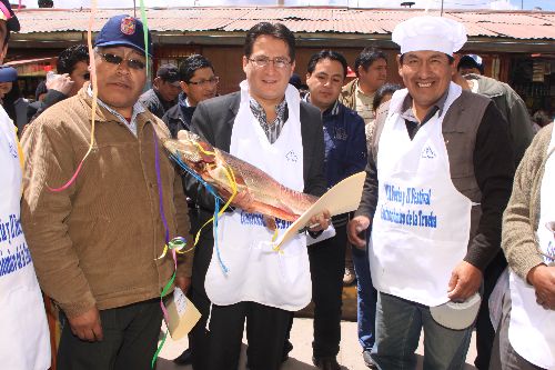 Pasco inició actividades por Semana Santa con VI Feria y II Festival Gastronómico de la Trucha. Foto: Gobierno Regional de Pasco.