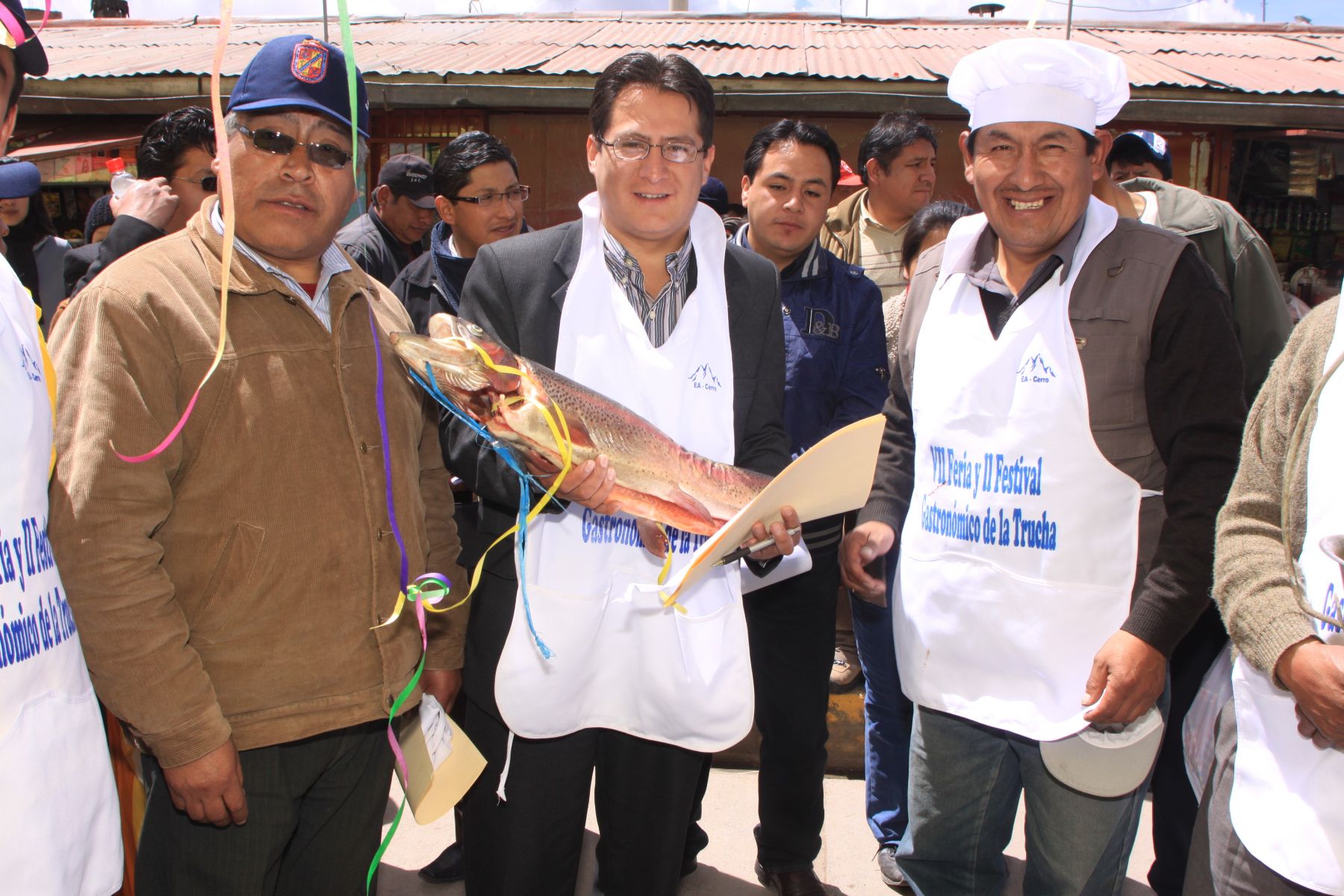 Pasco inició actividades por Semana Santa con VI Feria y II Festival Gastronómico de la Trucha. Foto: Gobierno Regional de Pasco.