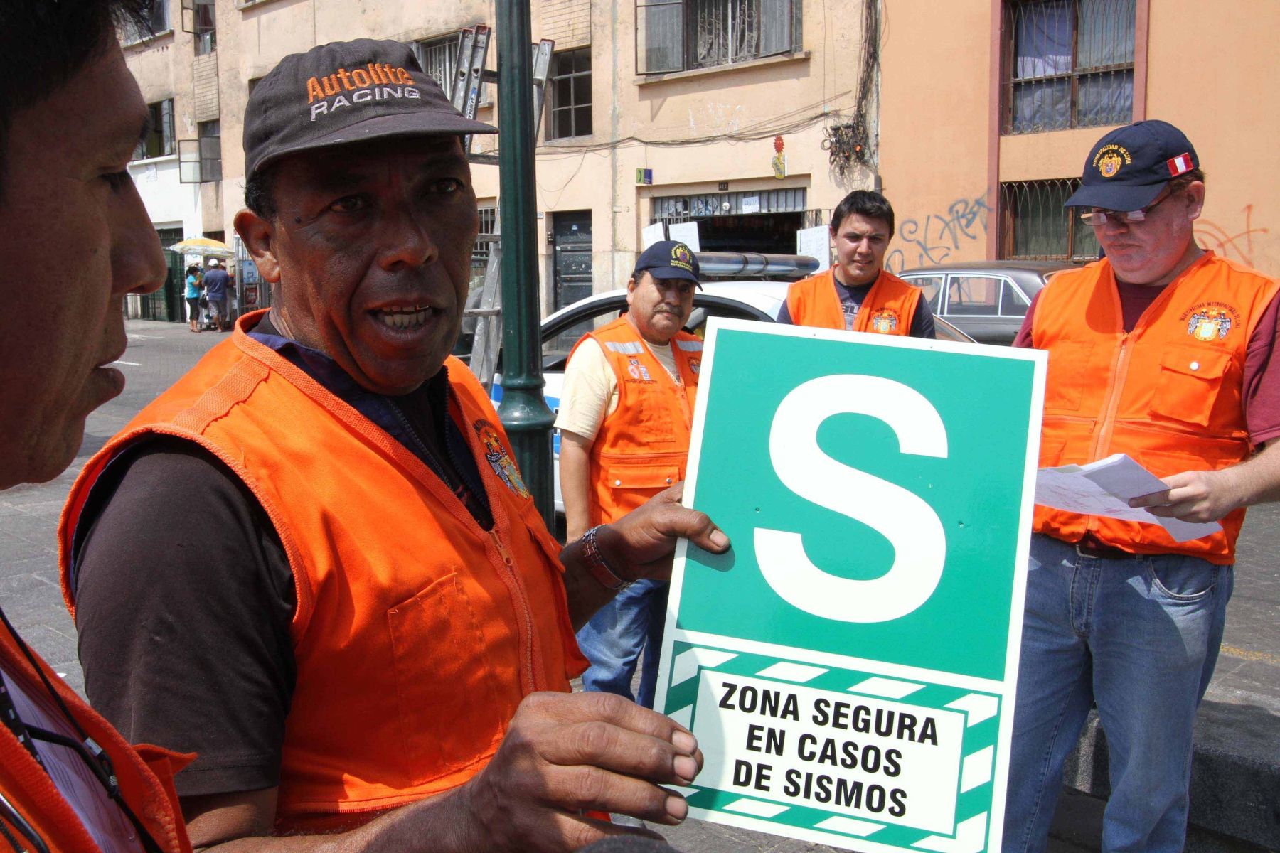 Municipio de Lima inicia señalización en caso de sismos. Foto: Difusión
