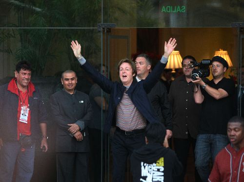 Betlemaníacos recibieron a Paul McCartney en mayo del 2011, para su primer concierto en nuestro país. ANDINA/Vidal Tarqui