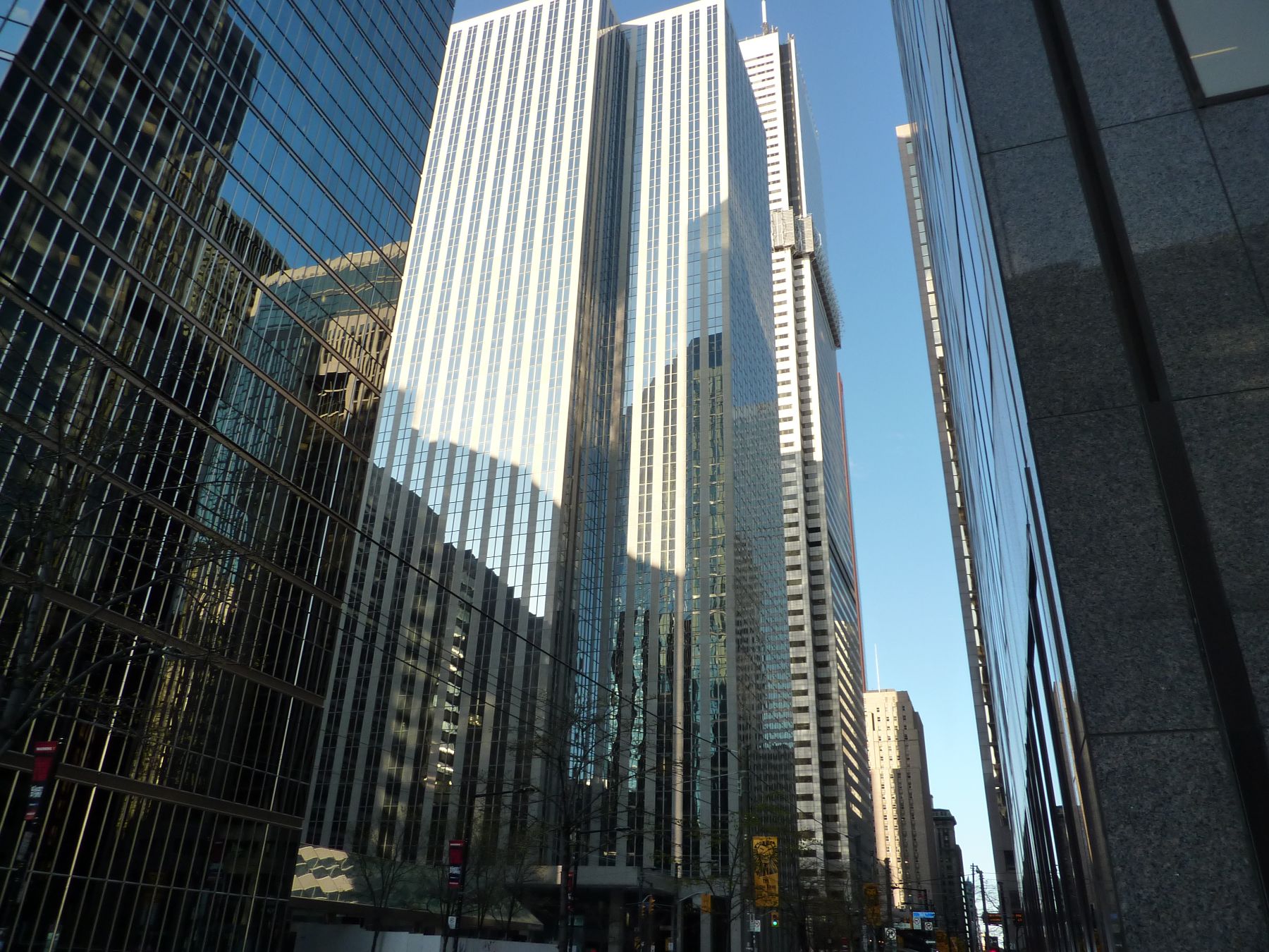 Centro financiero de Toronto, Canadá. Foto: ANDINA