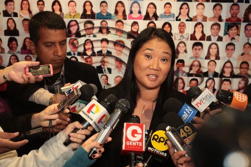 Candidata presidencial Keiko Fujimori  Foto: ANDINA/Juan Carlos Guzmán Negrini.