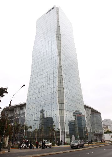 Presidente de la República, Alan García,  inauguró Hotel y Centro de Convenciones Westin Lima en San Isidro.Foto: Sepres