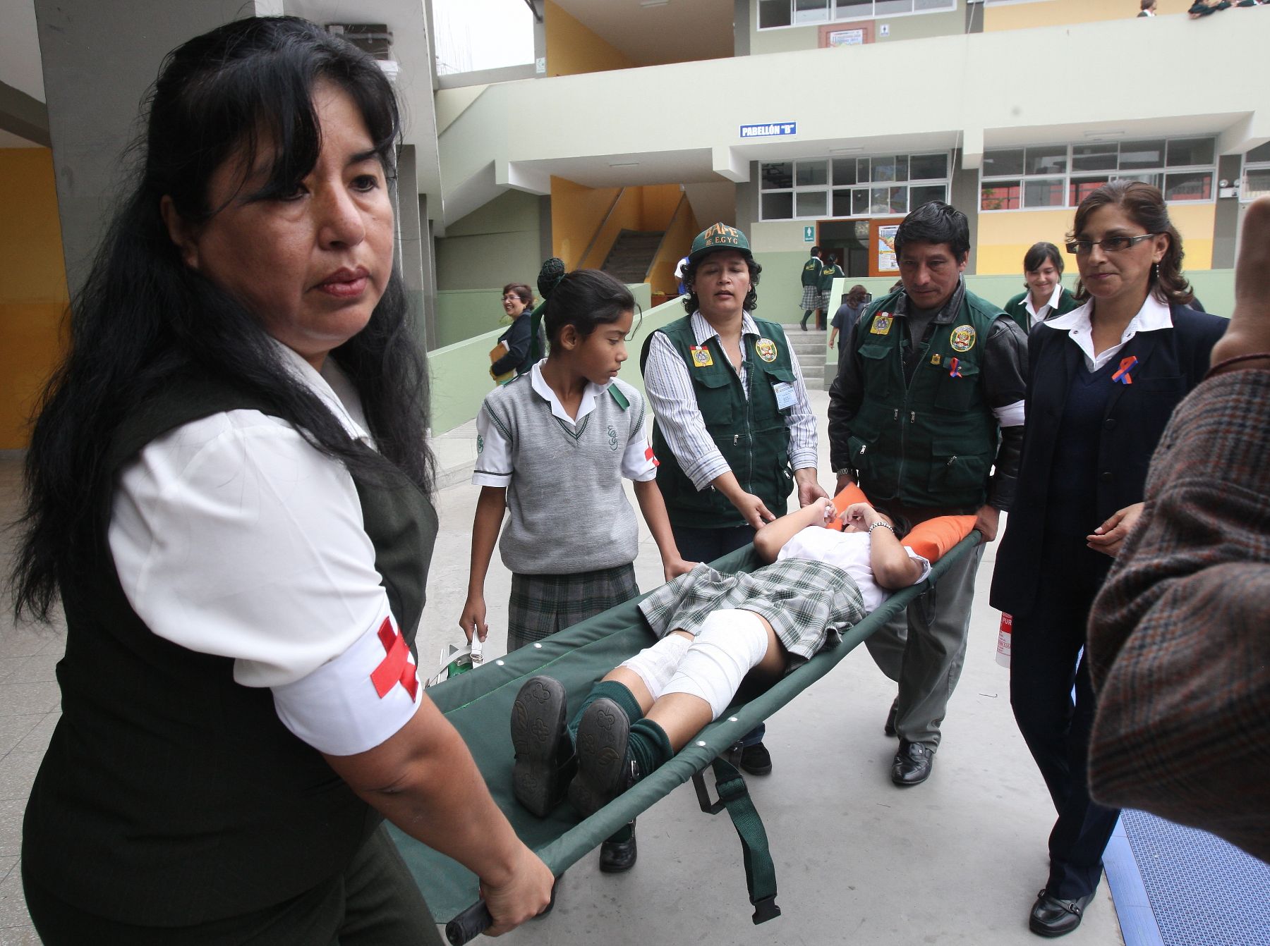 Con Simulacros De Sismo En Colegios Se Desarrolla Una Pedagog A De La   000156754W 