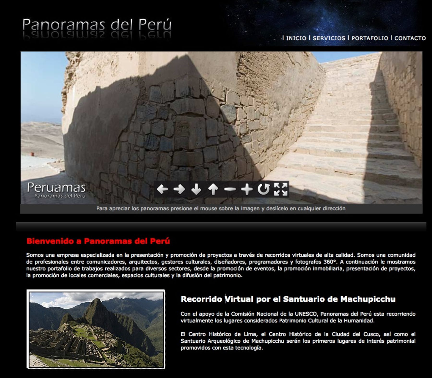 Recorrido virtual por Machu Picchu.