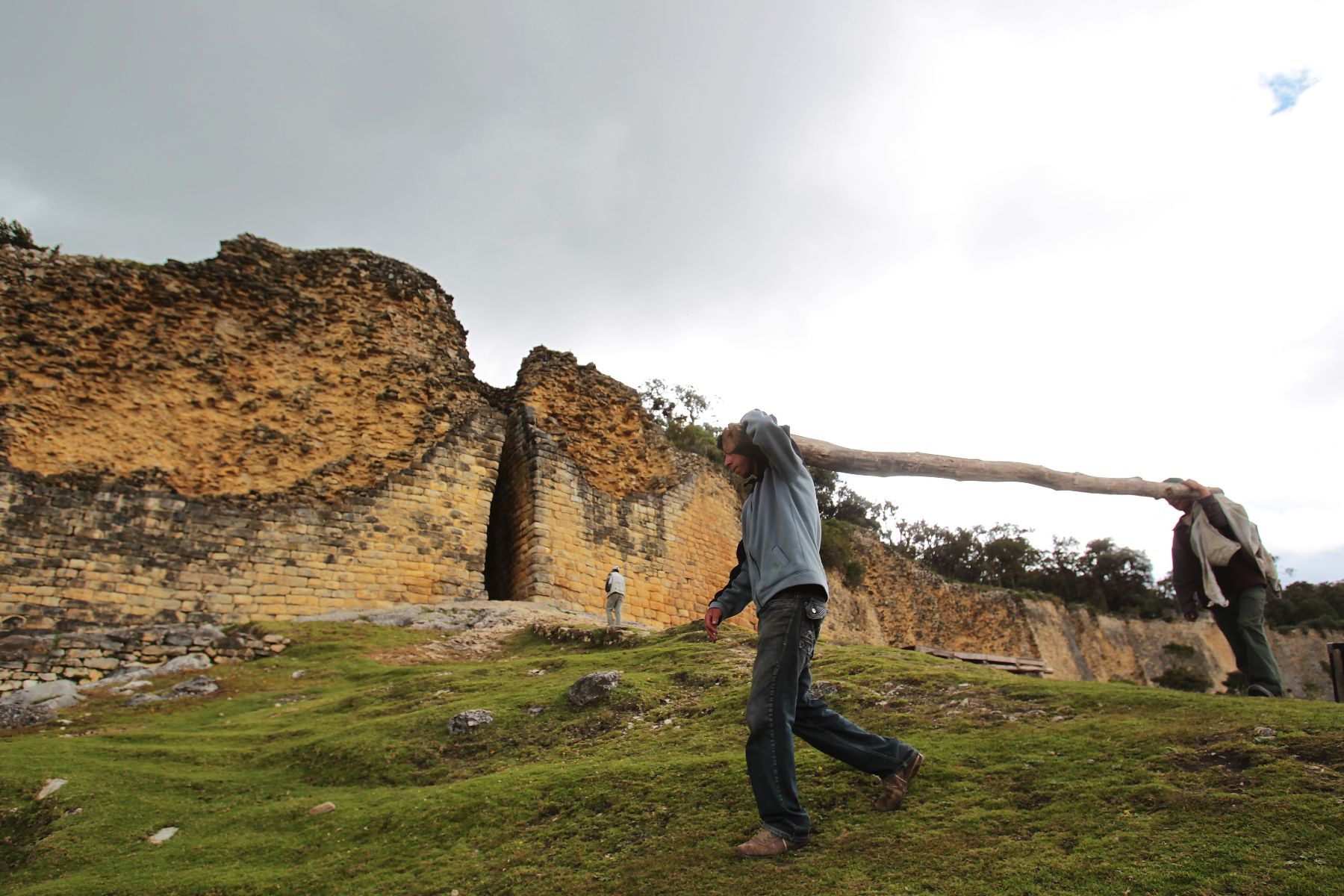 Ciudadela arqueológica de Kuélap, en Amazonas. Foto: ANDINA/Jack Ramón.