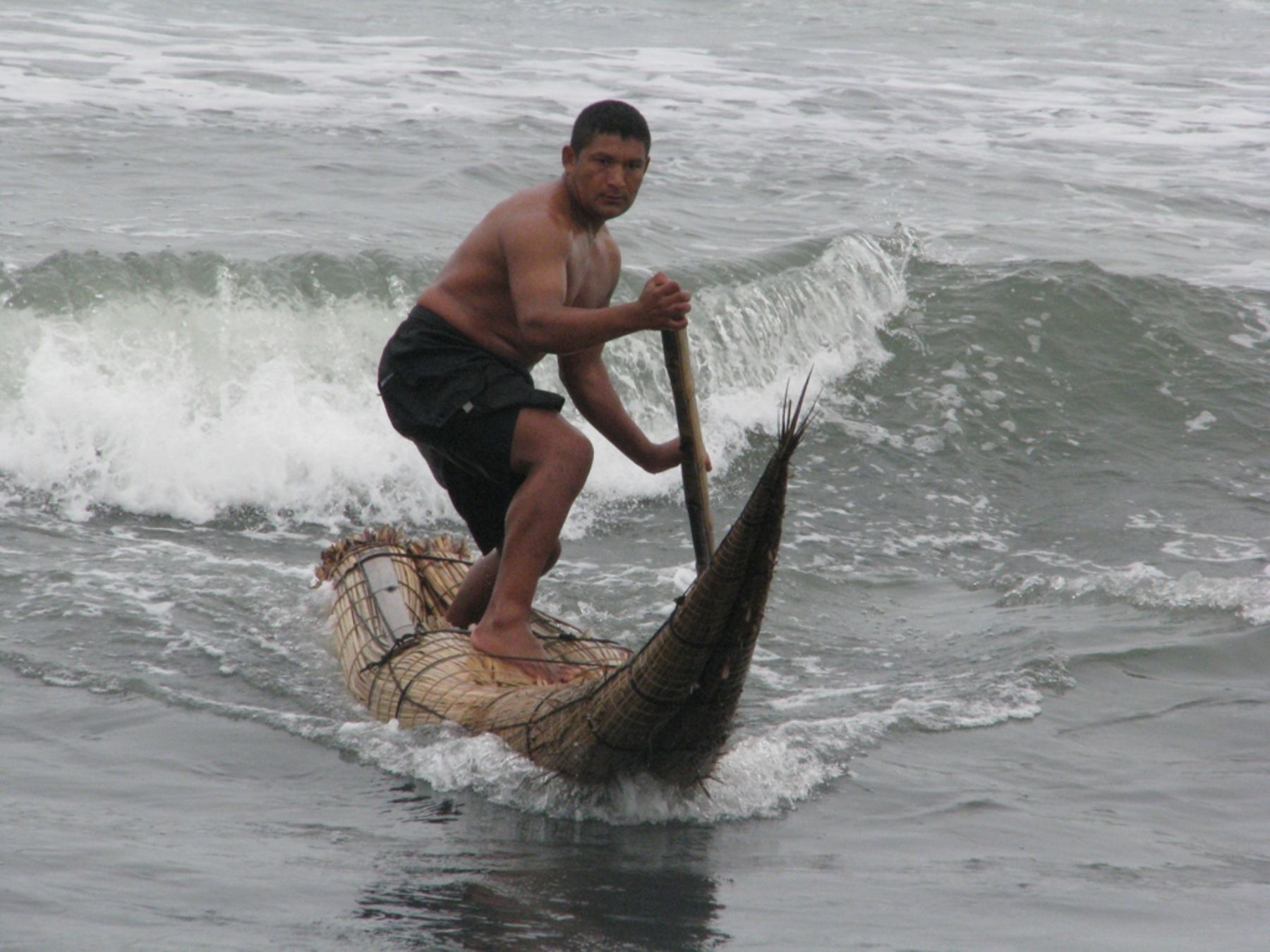 Desde tiempos ancestrales los antiguos peruanos inventaron el caballito de totora para pescar y conquistar el mar. ANDINA/Difusión