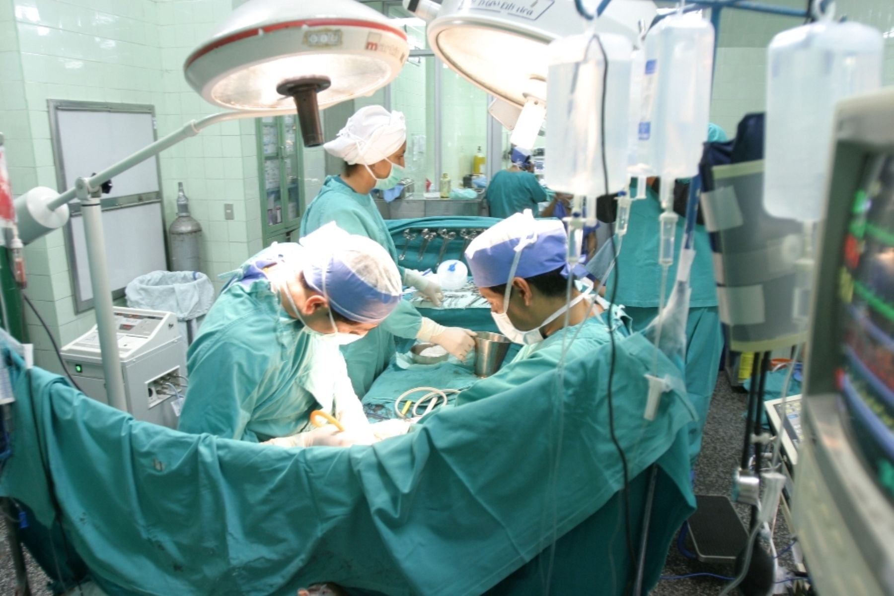 Operación de trasplante de órgano en EsSalud.