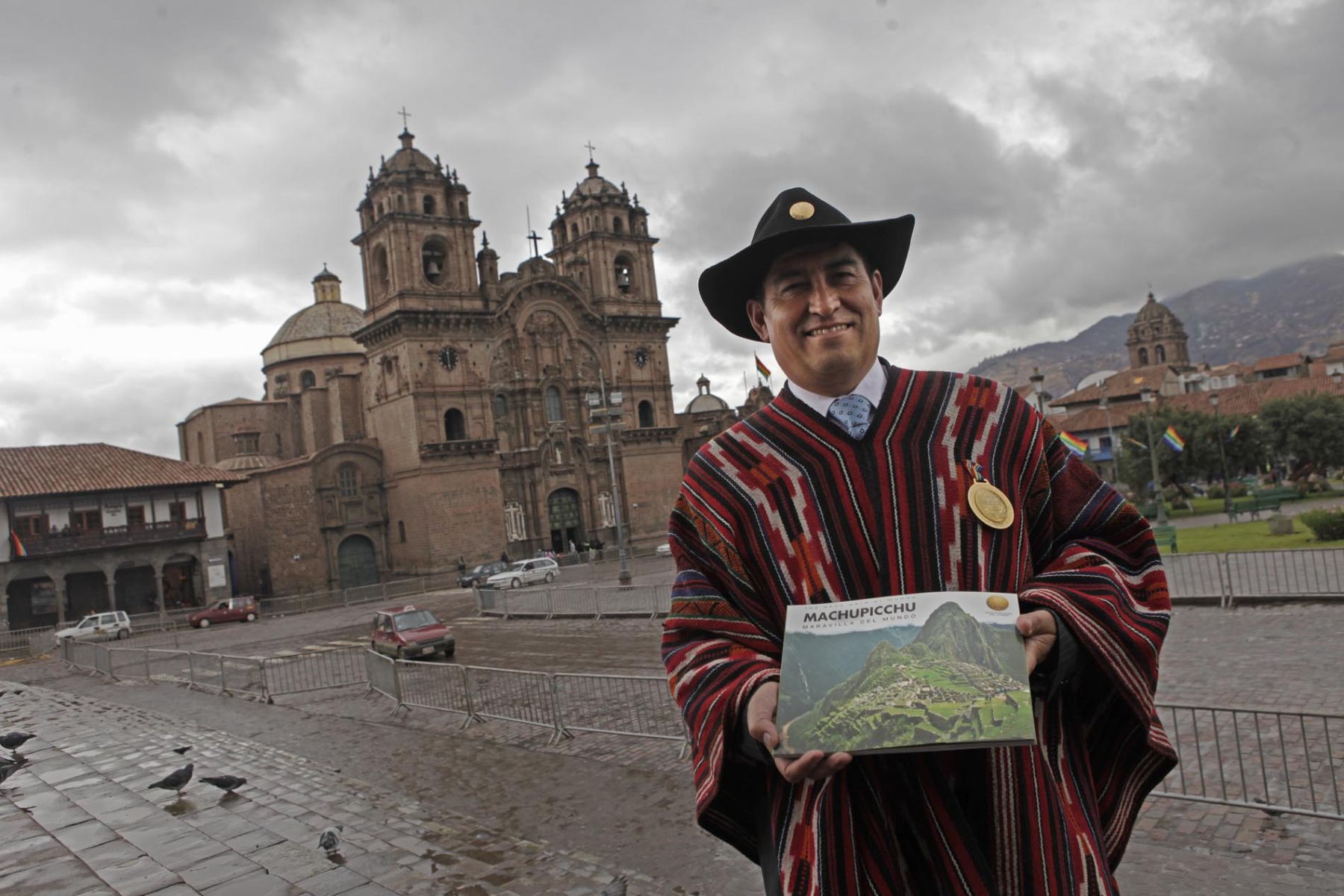 Alcalde provincial del Cusco, Luis Flórez García. Foto: ANDINA/Alberto Orbegoso.