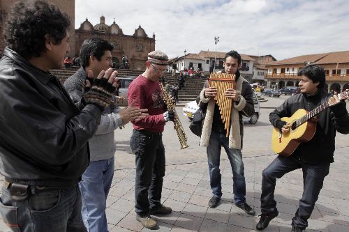 El músico Manuel Miranda interpretará su repertorio en Machu Picchu, en la conmemoración de los 100 años de su descubrimiento para el mundo. Foto: ANDINA/Alberto Orbegoso.