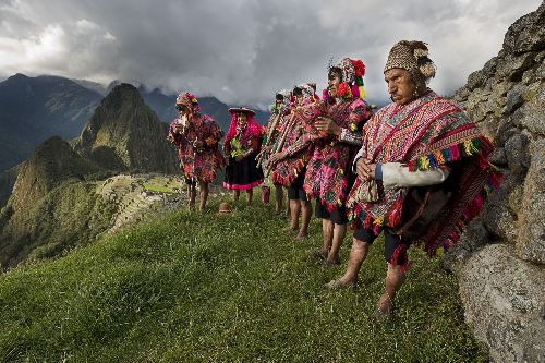 Muestra fotográfica Machu Picchu, cultura viva será inaugurada mañana en del centro cultural del distrito de Machu Picchu. Foto: Luis Figueroa.