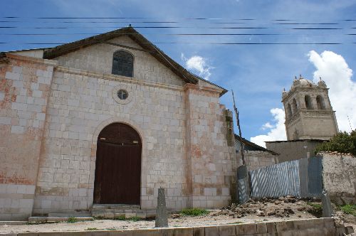 Templo Santa Ana, ubicado en la provincia de Espinar (Cusco). Foto: Municipalidad de Espinar.