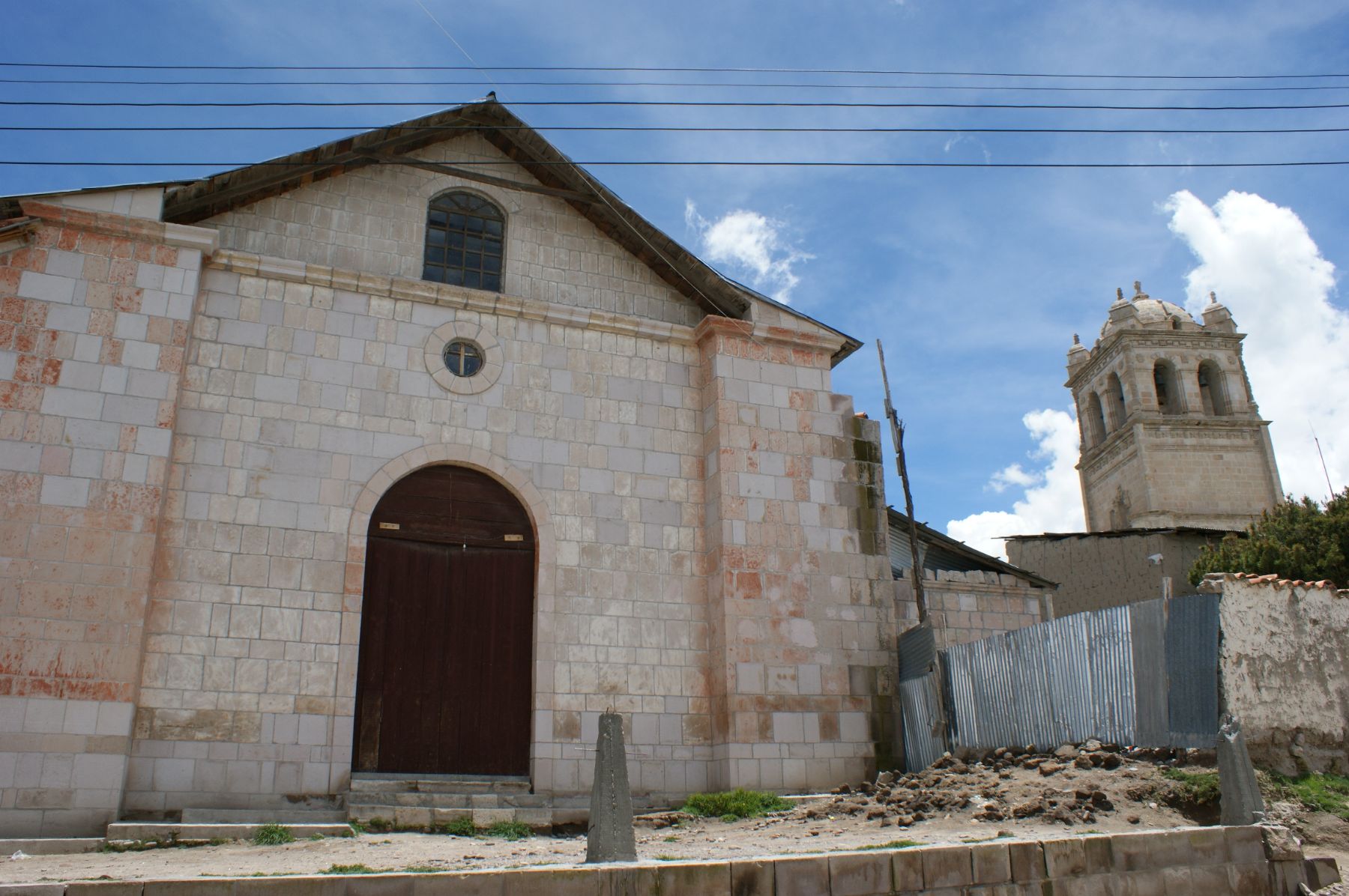 Templo Santa Ana, ubicado en la provincia de Espinar (Cusco). Foto: Municipalidad de Espinar.