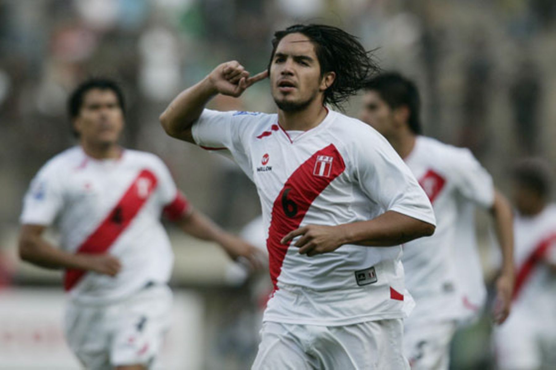 Juan Manuel Vargas, volante del seleccionado peruano.