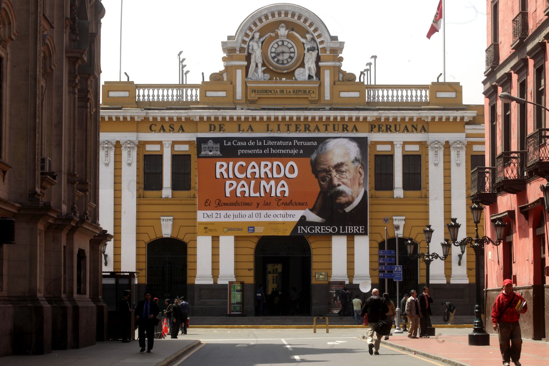 La Casa de la Literatura Peruana. Foto: ANDINA/Internet.